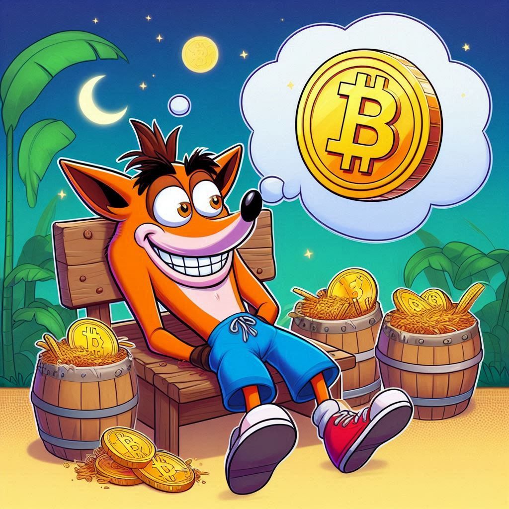 crash wants to be rich. you?