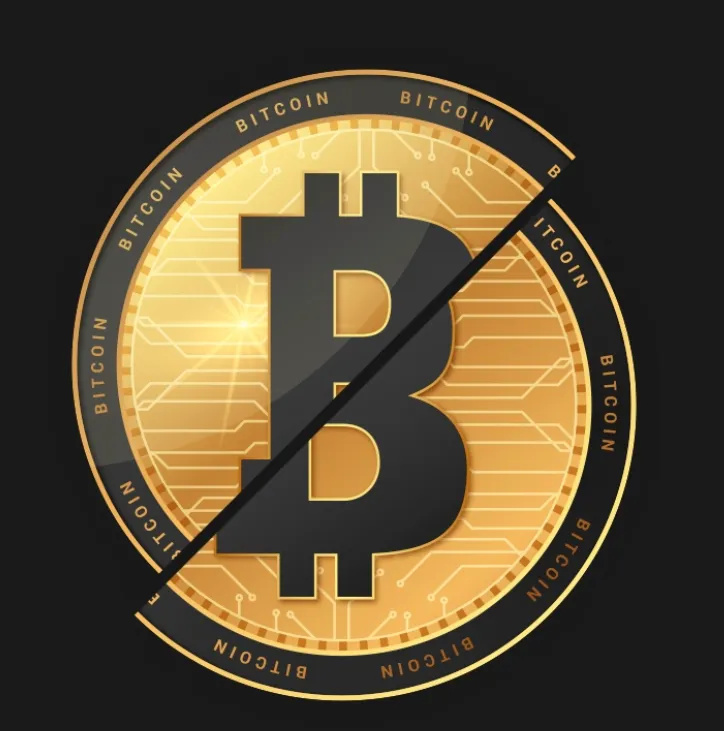 bitcoin-halving-3d-rendering-isometric-icon-free-png