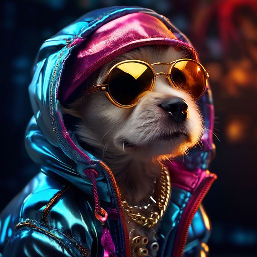 a hip hop puppy #12