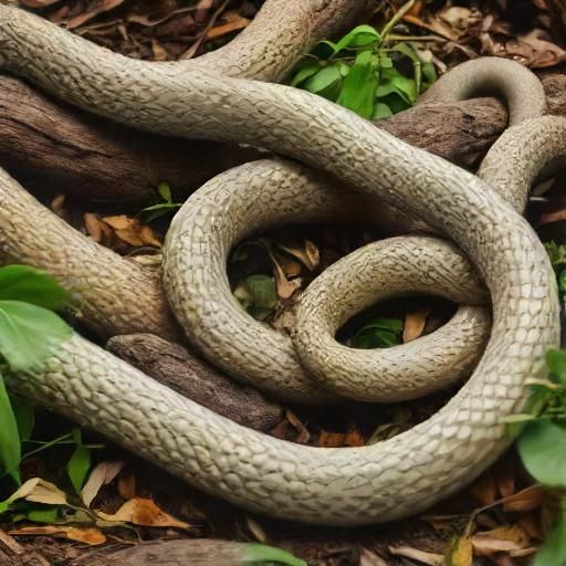 Snake in Forest