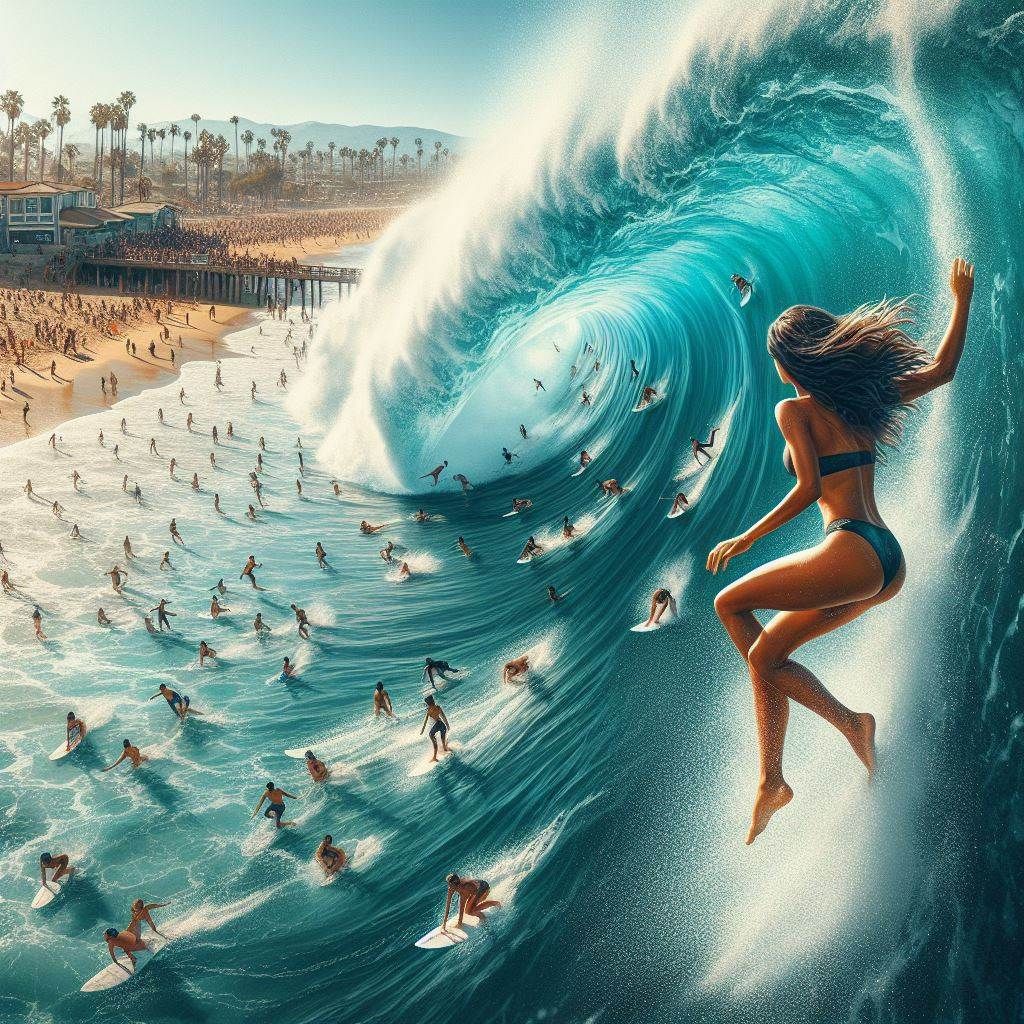 Goddess of Surfing