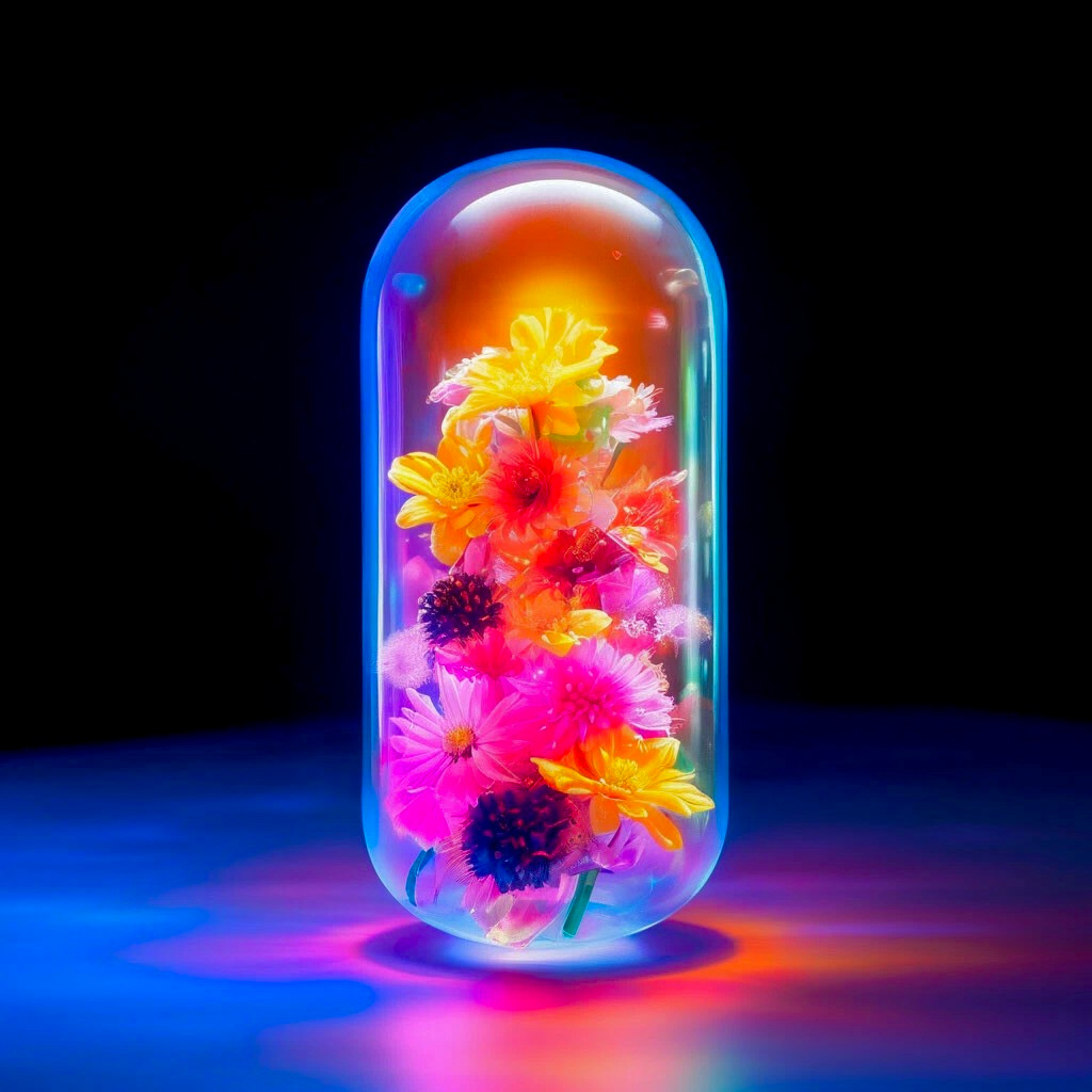 Flower pill