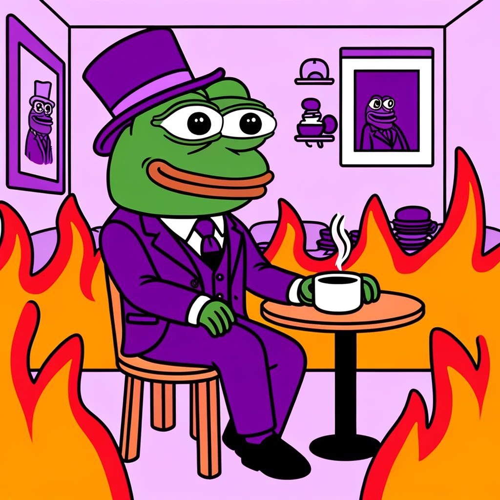 This is fine - Pepe Degen