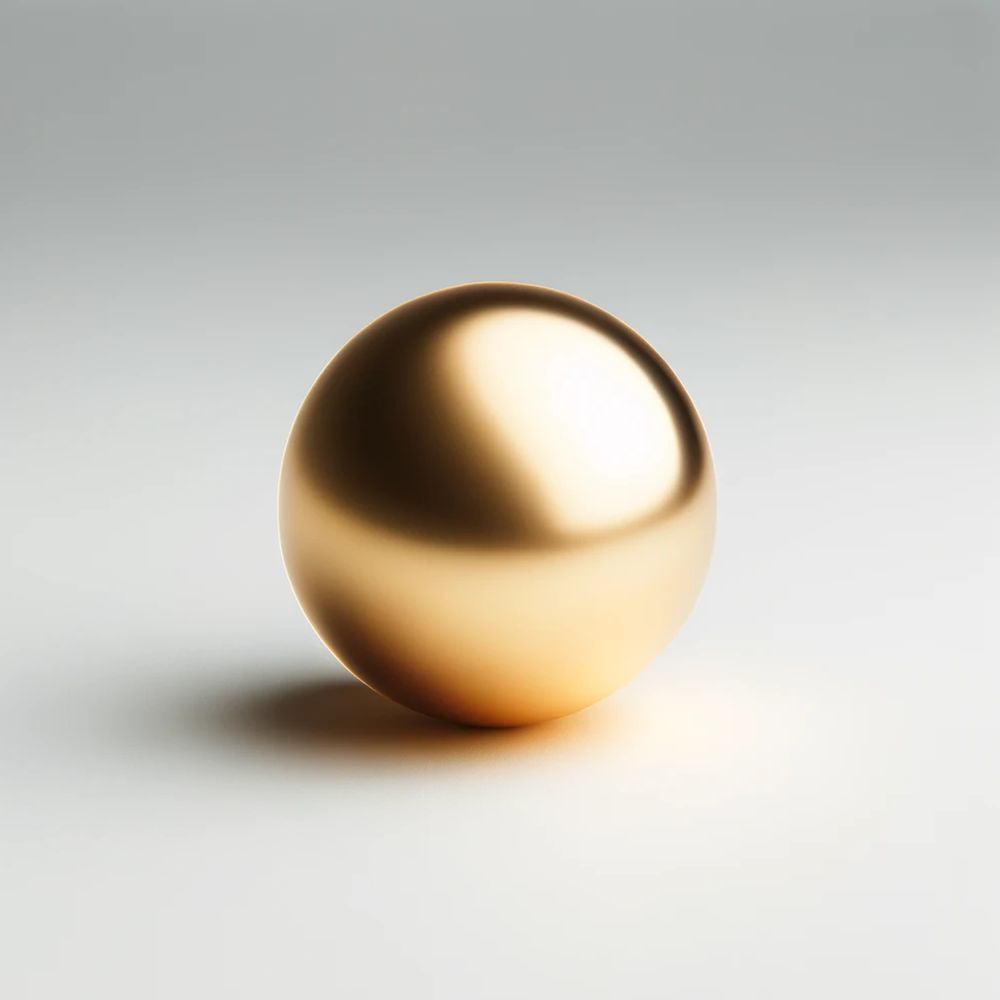 Simple Golden Ball(Large)