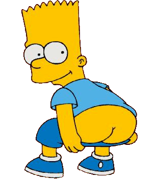 Bart Simpson Ass