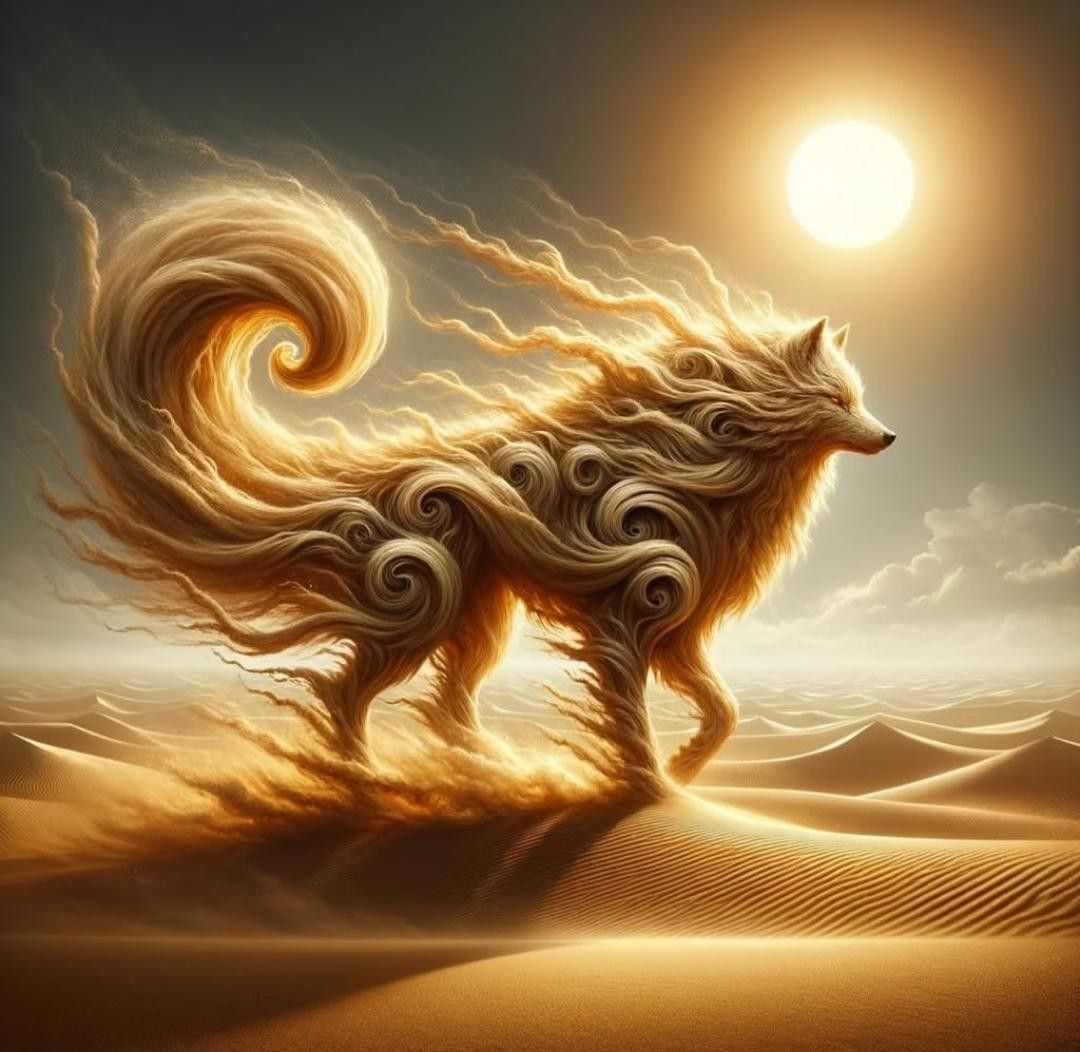 2 sand wolf