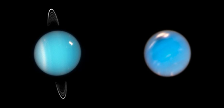 Uranus and Neptune (Hubble)