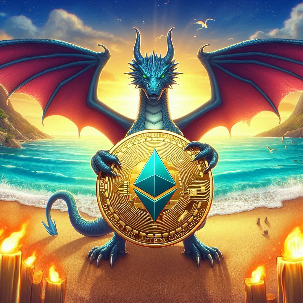 Dragon onchain summer on the beach