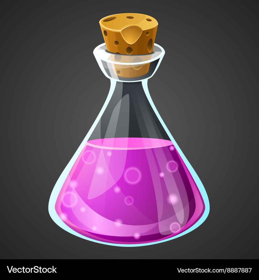 cartoon-potion-bottle