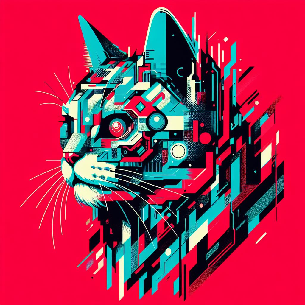 Cyberpunk Cat