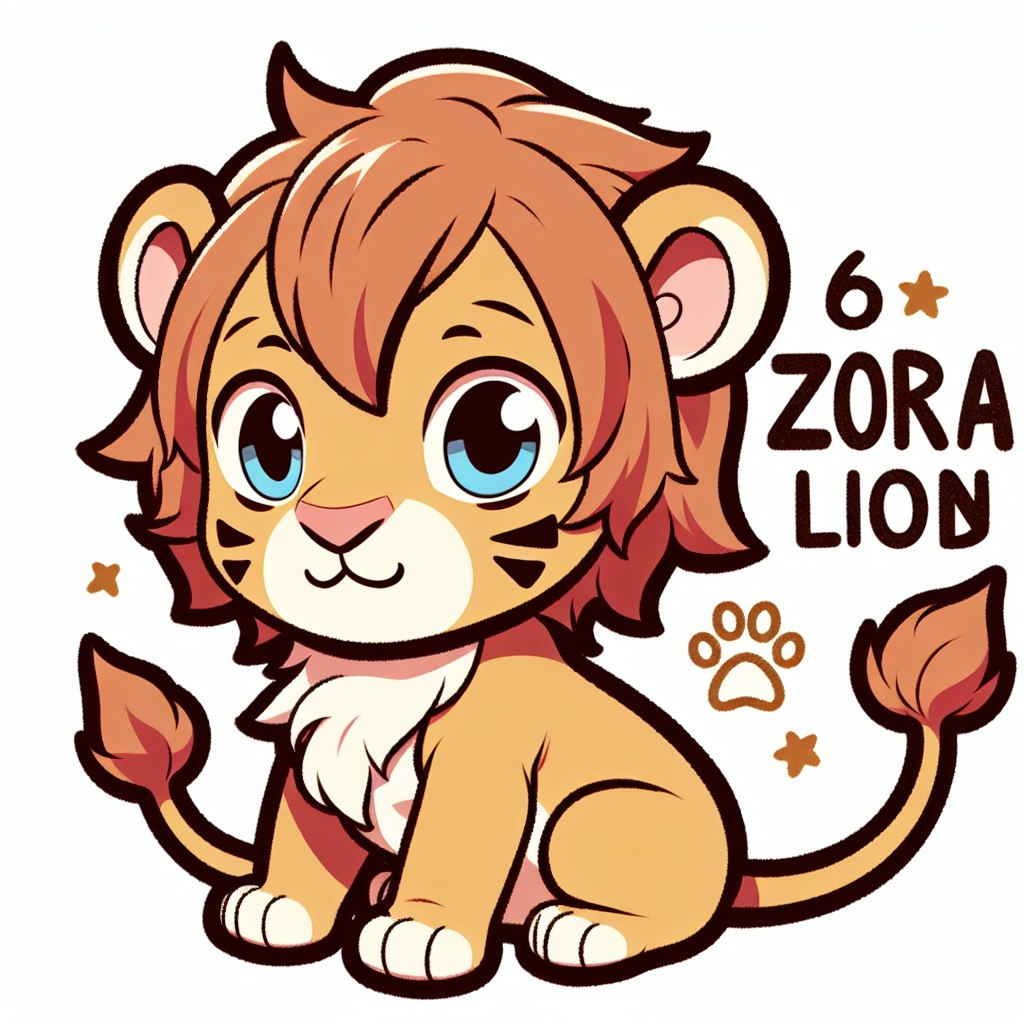 Lion Zora 6 Ages