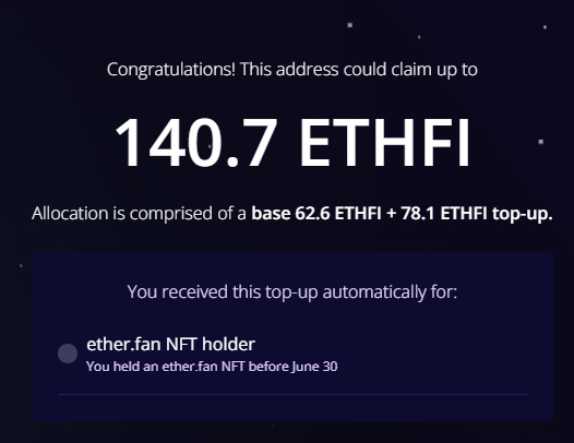 Etherfi season 2