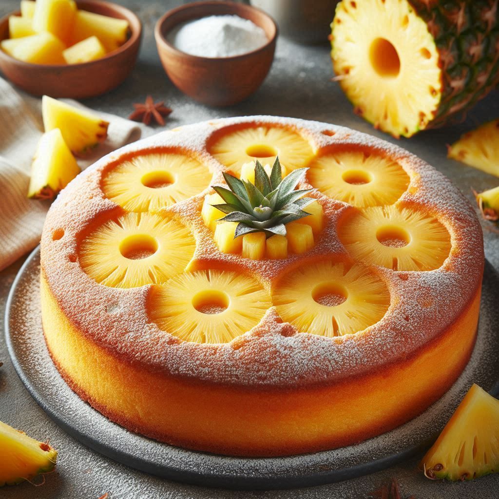 Pineapple cake