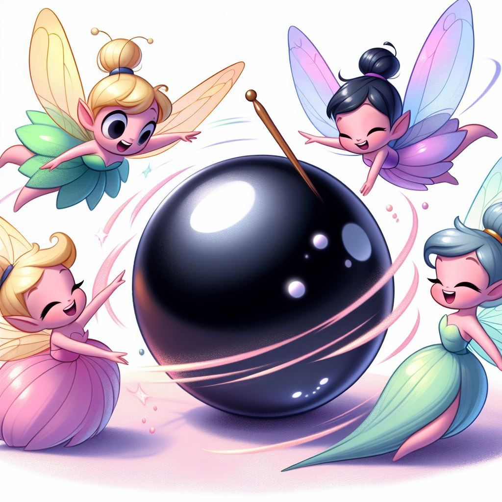 A black perl and Fairies