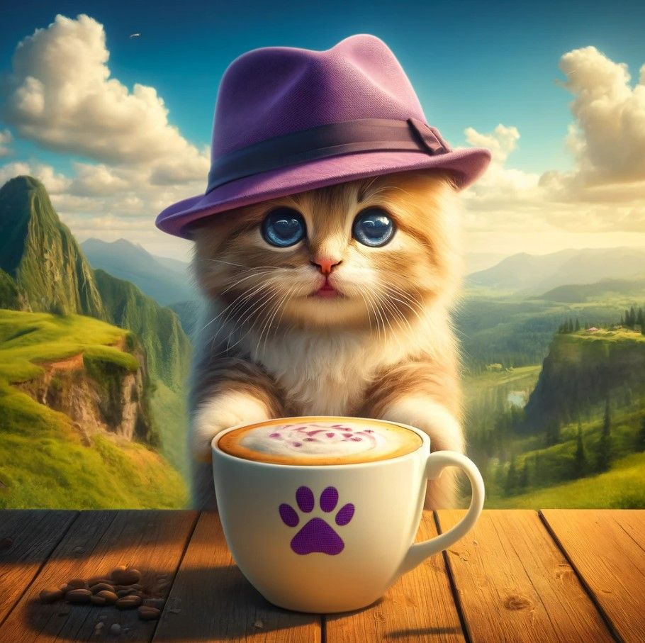 디젠냥이 커피 $DEGEN Cat Coffee