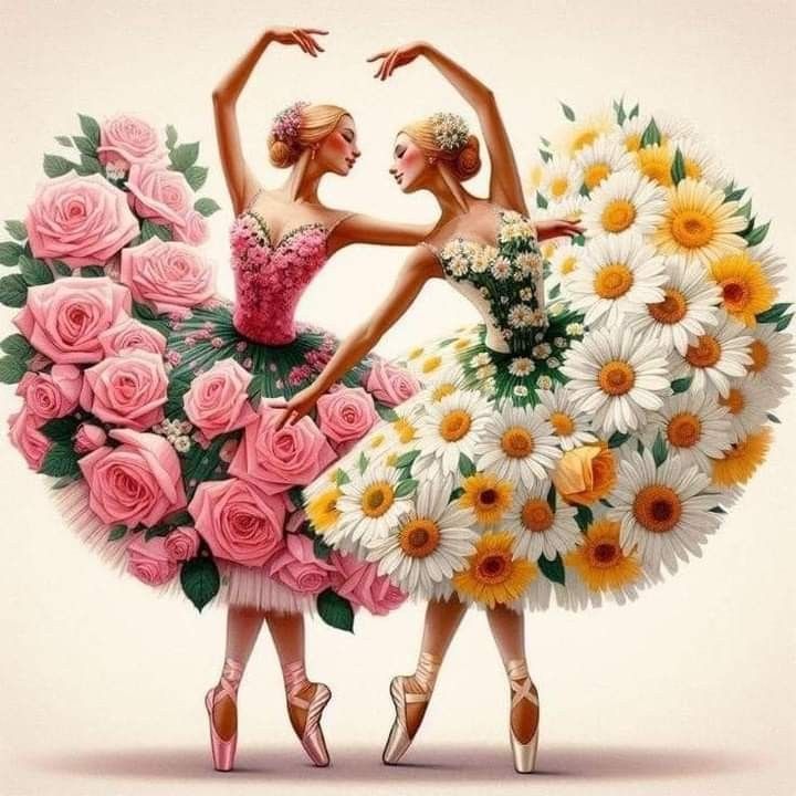 Flower ballerinas