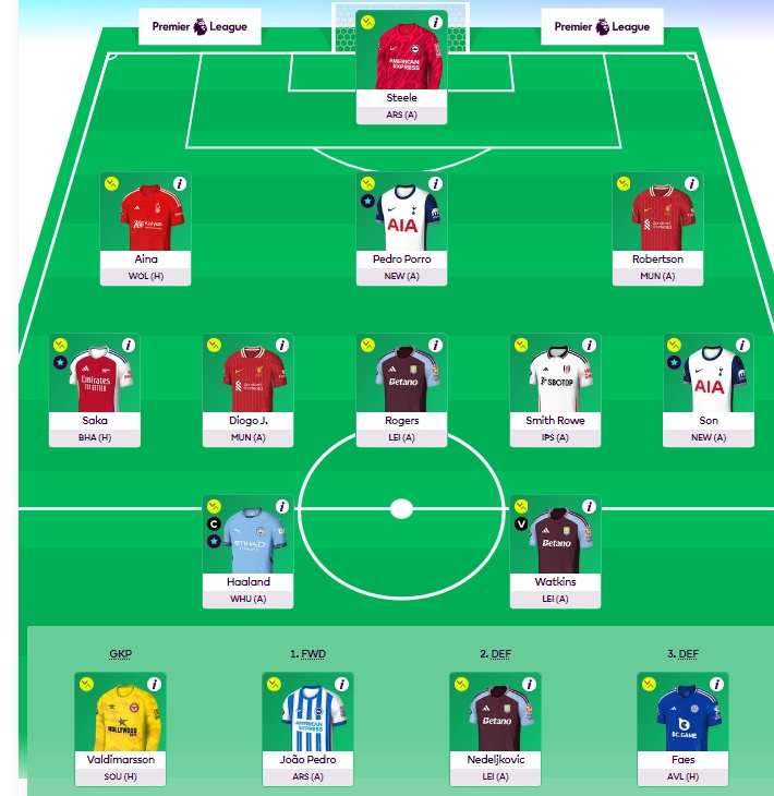 GW3 - wildcard team !!!