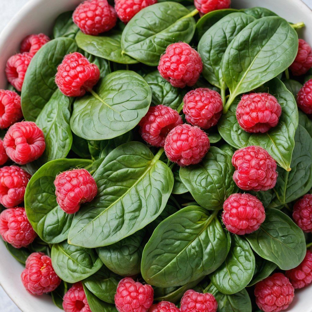 Raspberry&spinach