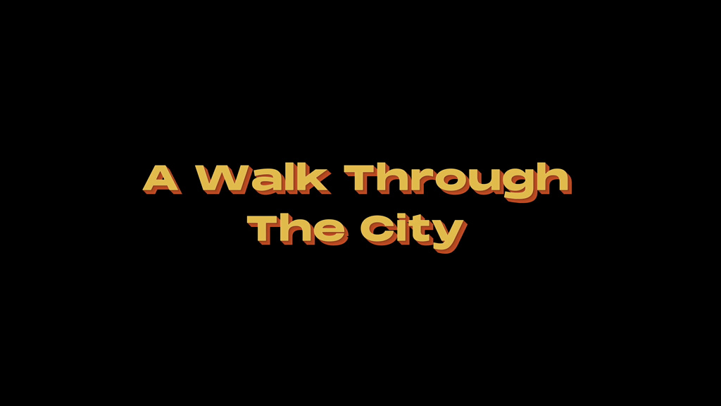 A Walk Through The City