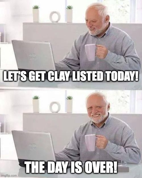 Clay lising