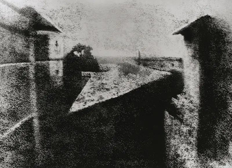 View from a window at Le Gras