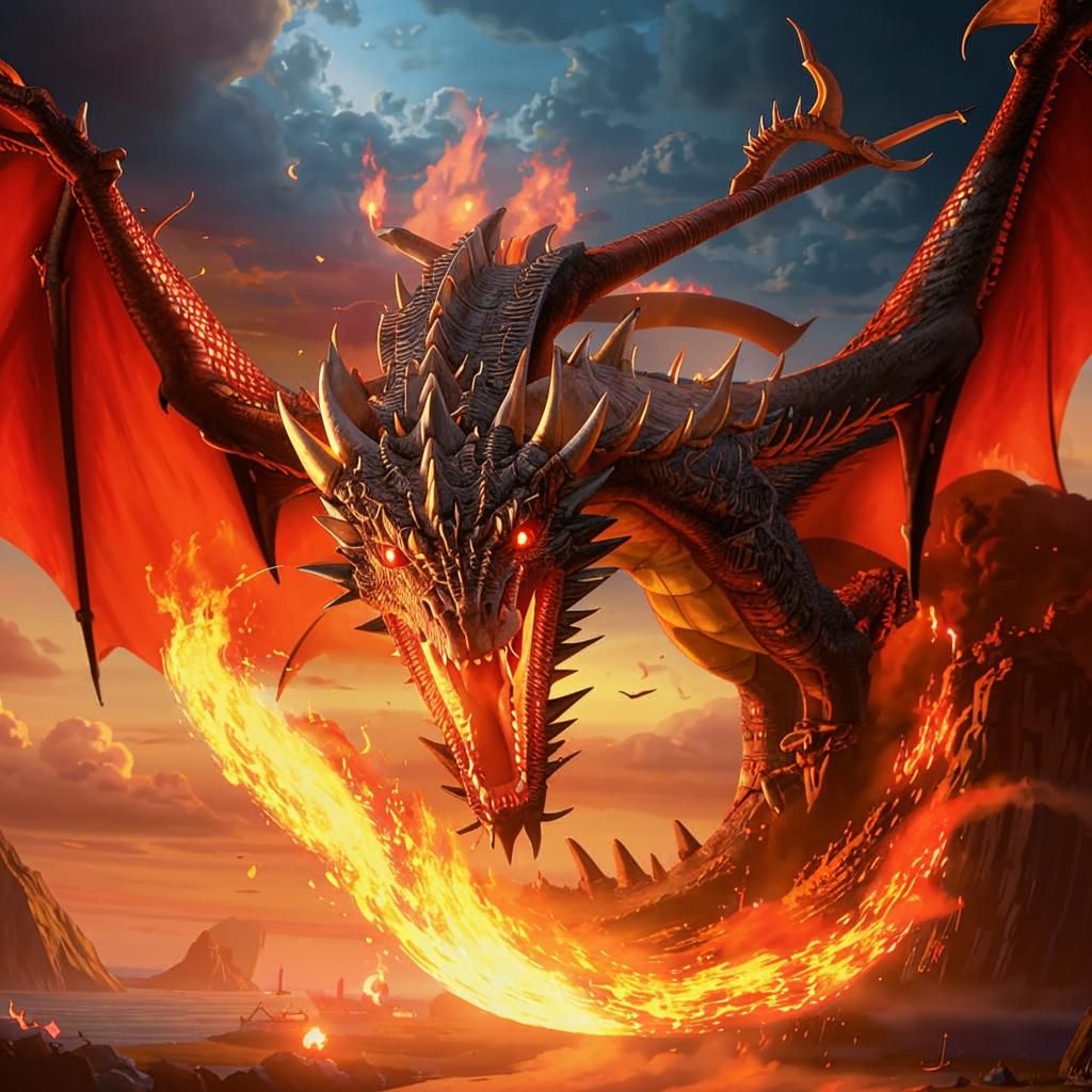 Fire dragon