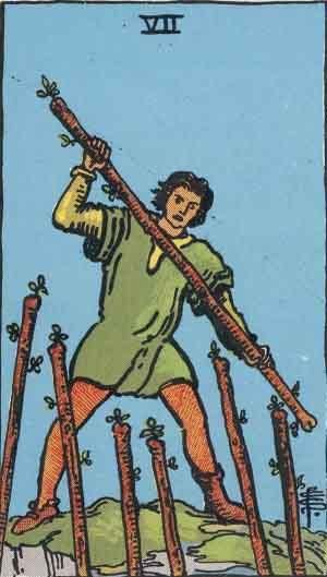 Seven of Wands