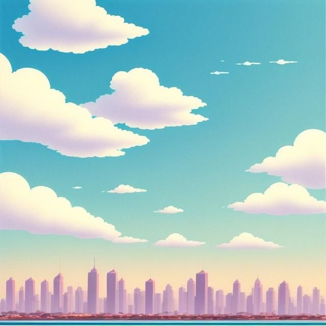 Pastel skyline_1