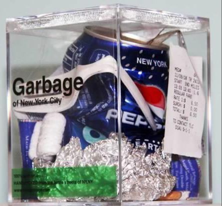 Garbage cube