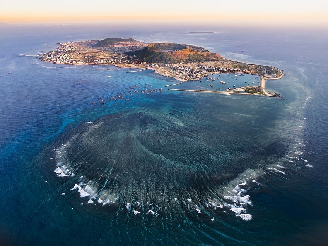 Ly Son Island from above 🌊✨Jeju of Vietnam