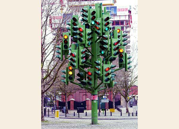 traffic light tree