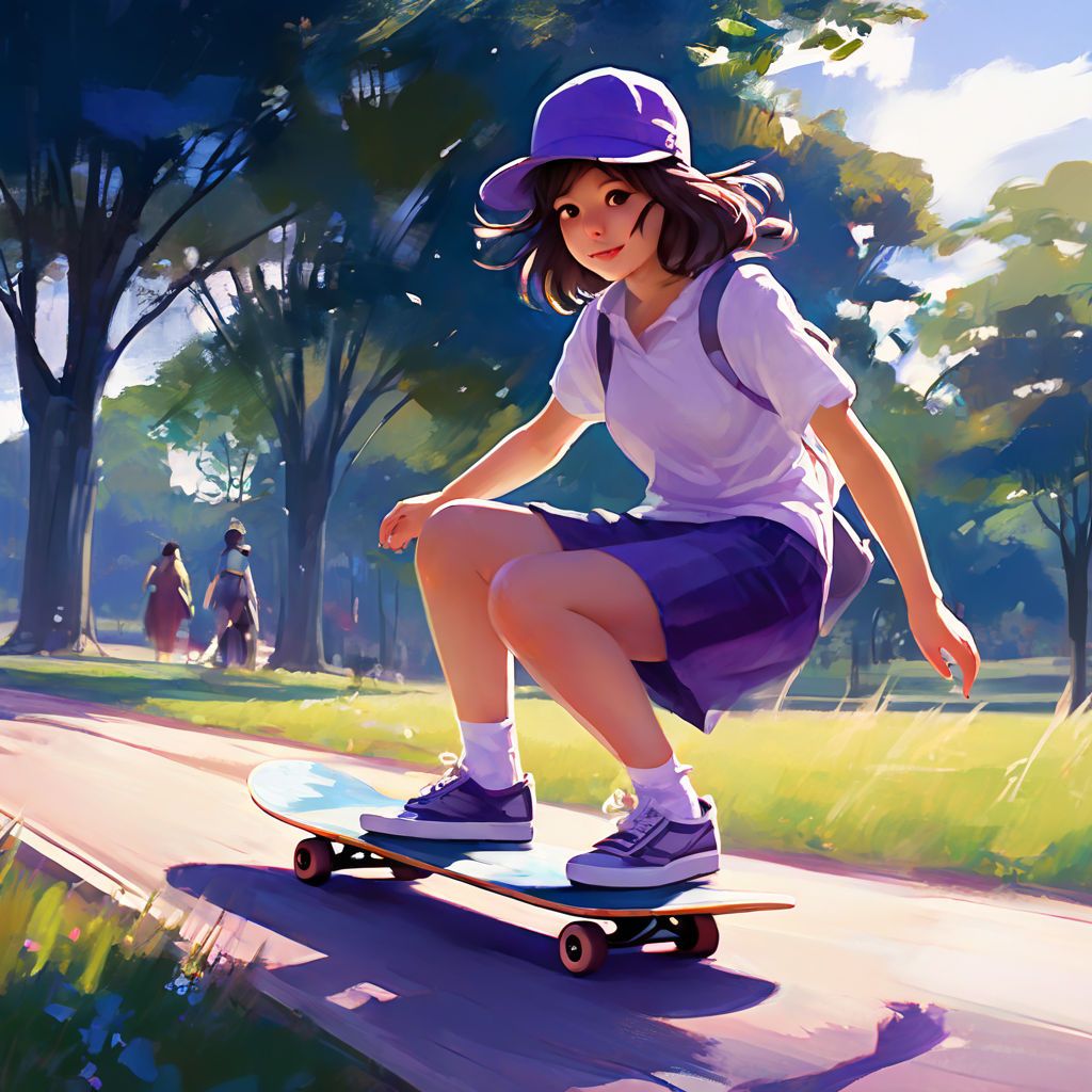 skateboard girl