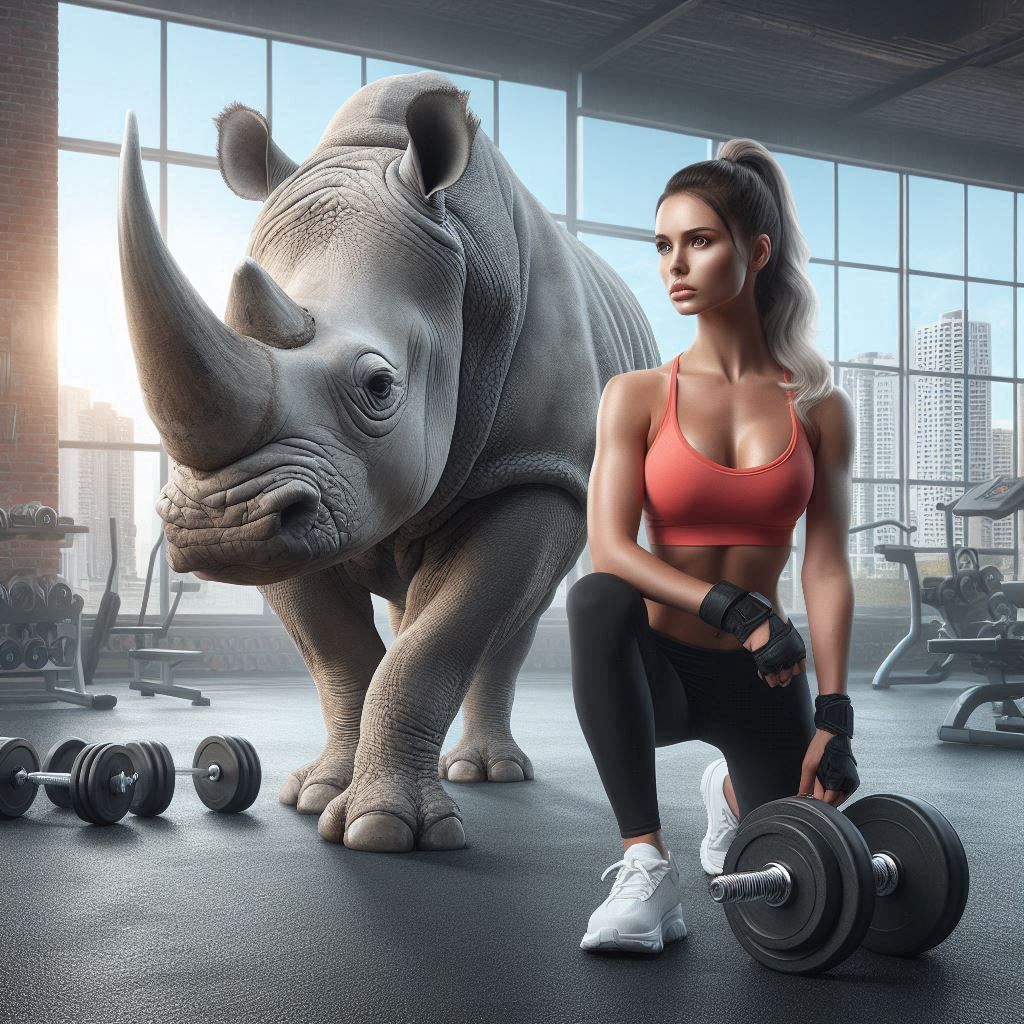 RHINO & FITNESS GIRL (26)