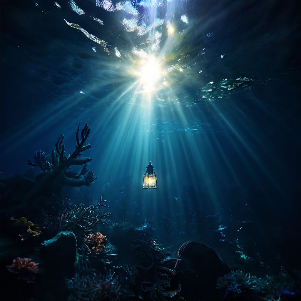 the light that shines in the deep sea