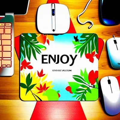 Enjoy mouse-pad 4