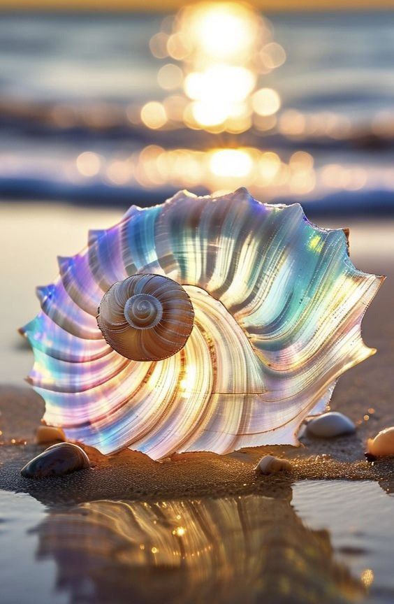 Multicolored shell