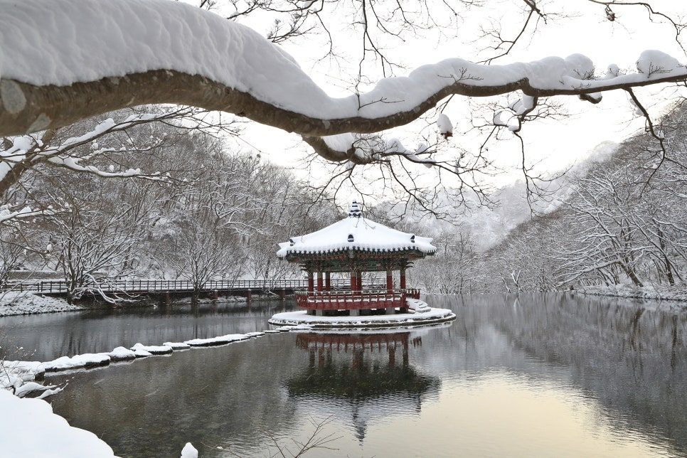 Naejangsan Snow Scenic Area (Jeongeup in Korea)