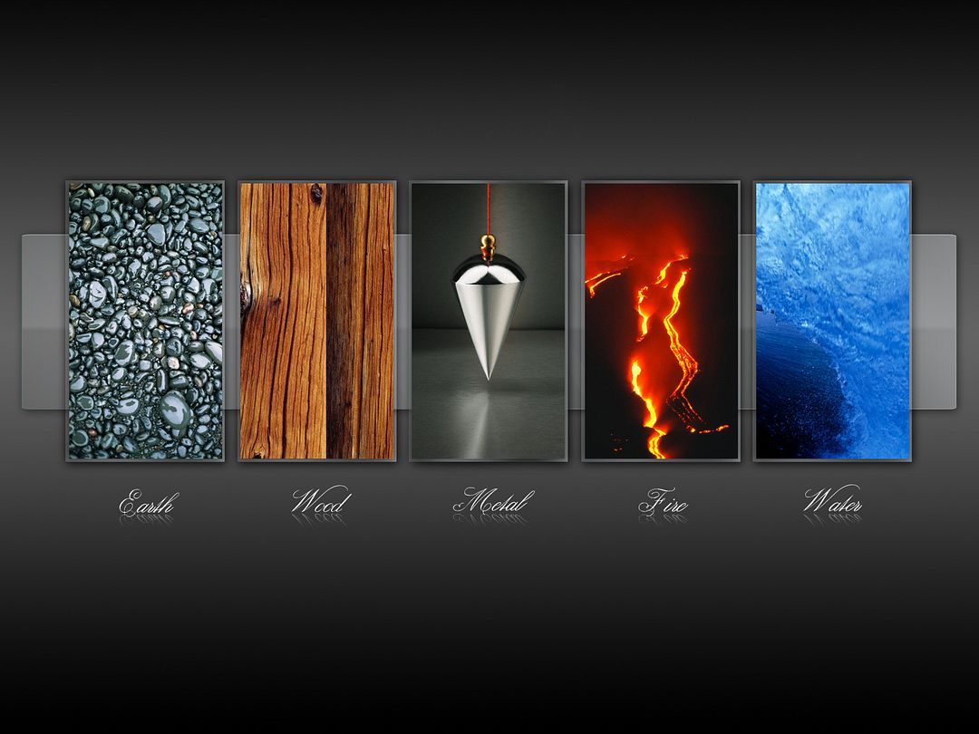 The image shows four elements: earth, water, fire, and air.  The four elements: earth, water, fire and air are classic elements that have been used in various philosophical concepts.   According to Aristotle, each element represented one of the states of a single primary matter — a certain combination of basic qualities: heat, cold, humidity and dryness:   Heat + dryness = Fire.  Heat + humidity = The air.  Cold + humidity = Water.  Cold + dryness = Earth.  In Western astrology, four elements are used to divide the twelve signs of the zodiac: fire signs — Aries, Leo and Sagittarius, earth signs — Taurus, Virgo and Capricorn, air signs — Gemini, Libra and Aquarius, water signs — Cancer, Scorpio and Pisces.   In early Buddhism, the four primary material elements were hardness, fluidity, temperature and mobility, characterized respectively as earth, water, fire and air.