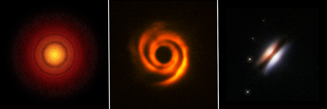 Protoplanetary Disks (ALMA, VLT, Hubble)