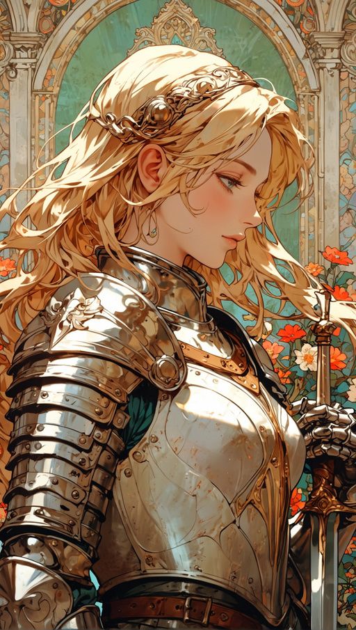 flower and warrior