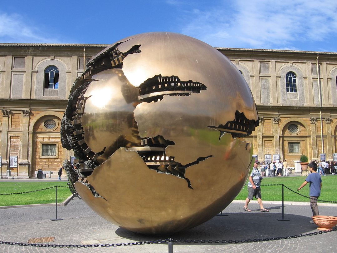 Sfera Con Sfera by Arnaldo Pomodoro. Vatican