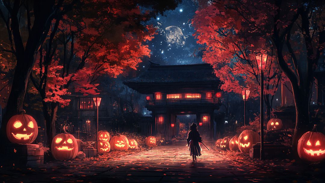 halloween-night-street