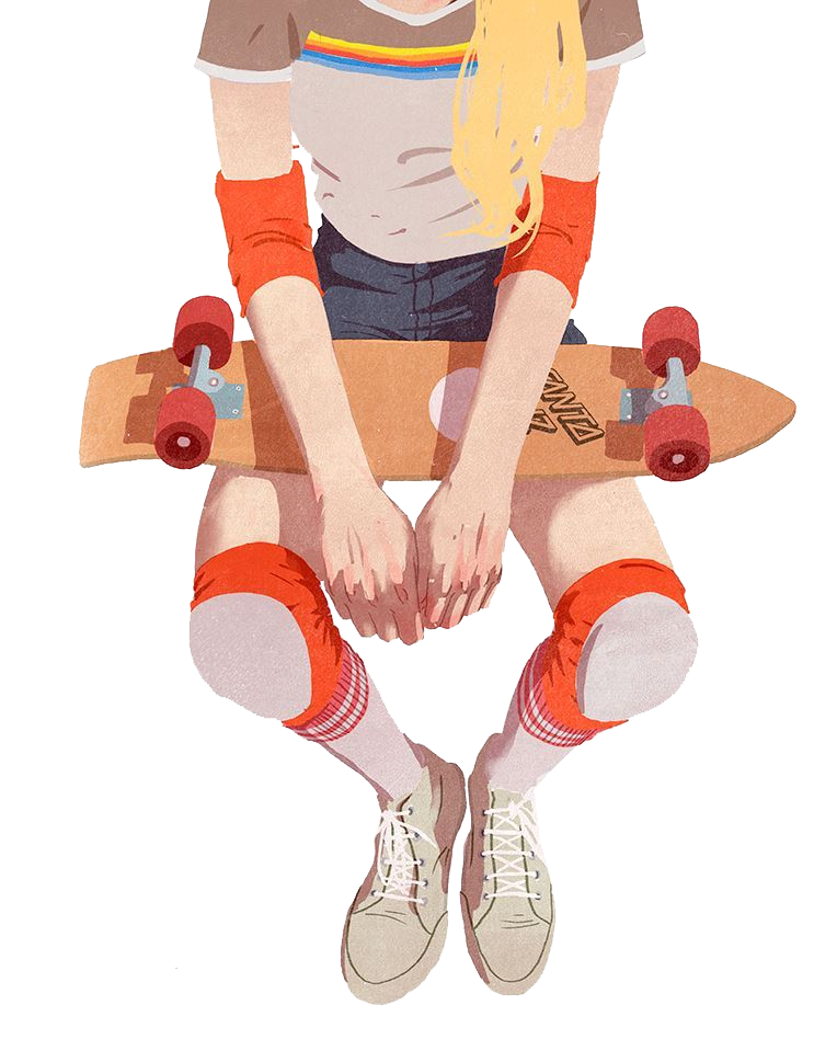 skateboard girl