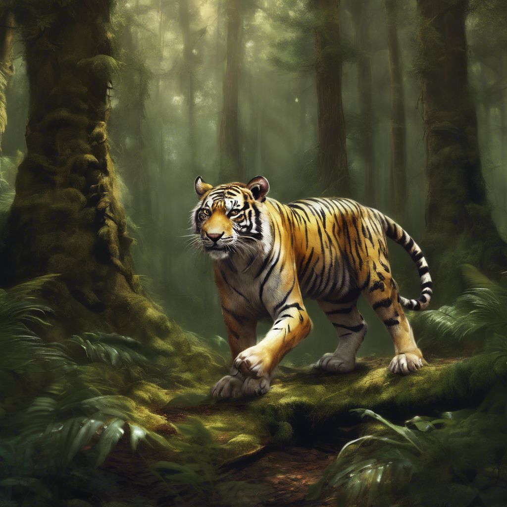 Jungle tiger