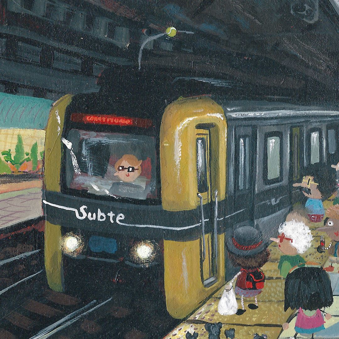 Subway driver