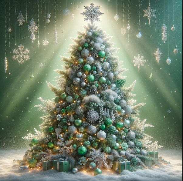 Elegant Christmas Tree with