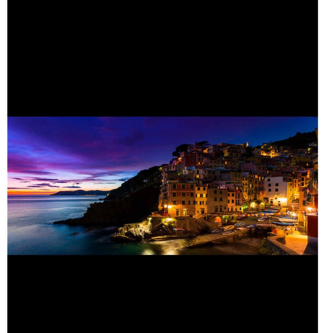 cinque terre night