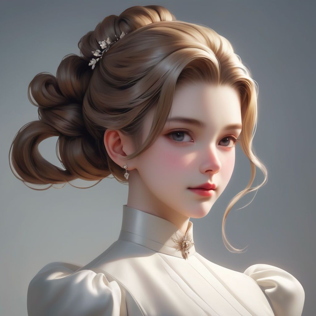 an-elegant-girl-with-her-hair-up