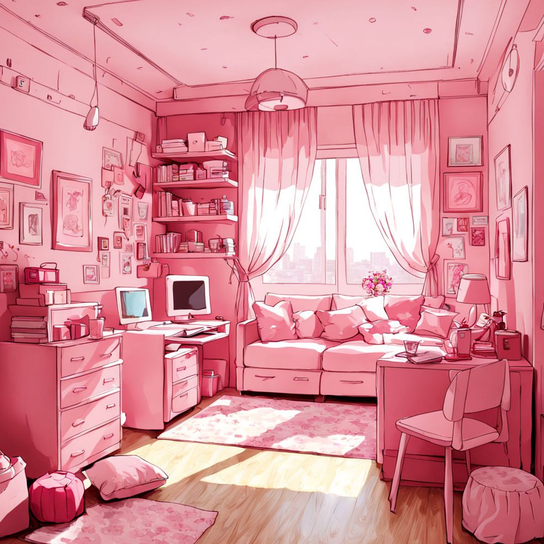 pink room