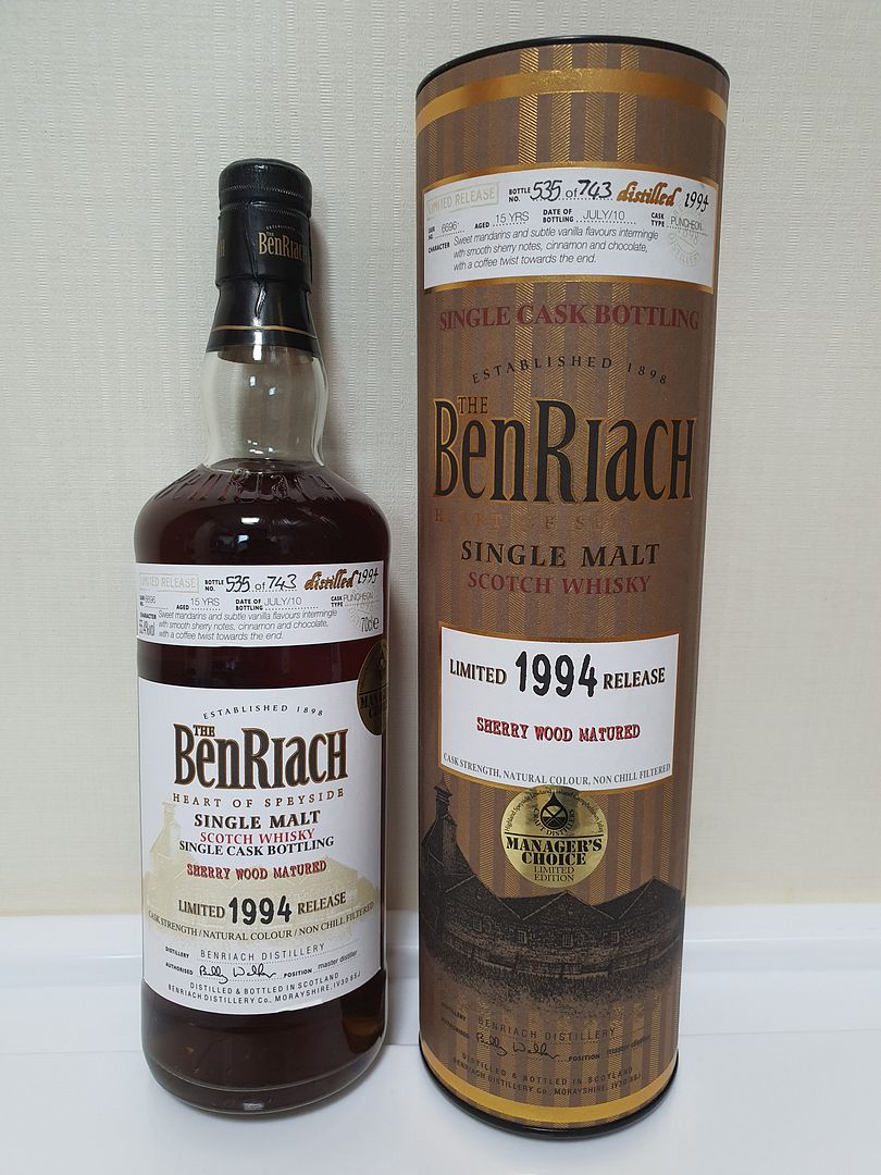 Benriach Single Cask 1994